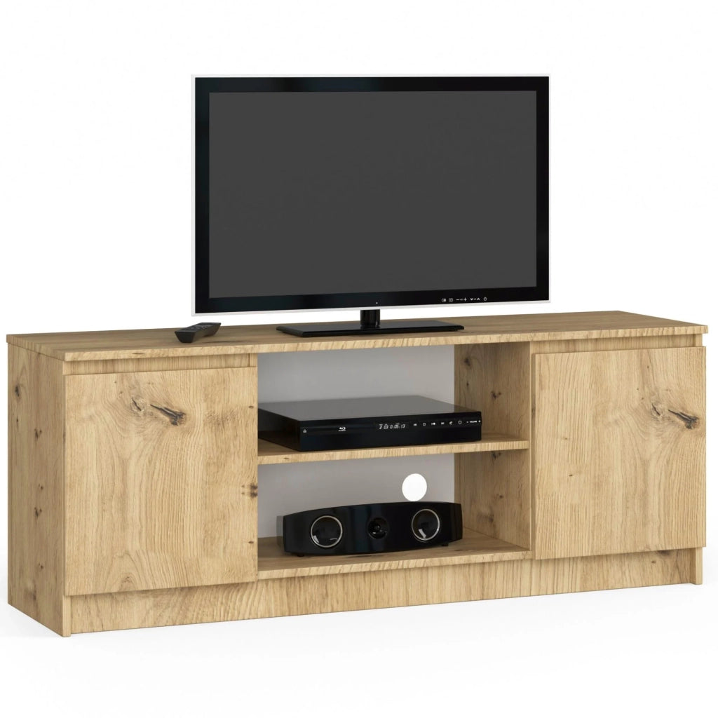 Mobile TV AKORD Quercia Artisan 140 cm 2 ante 140x40x55 cm