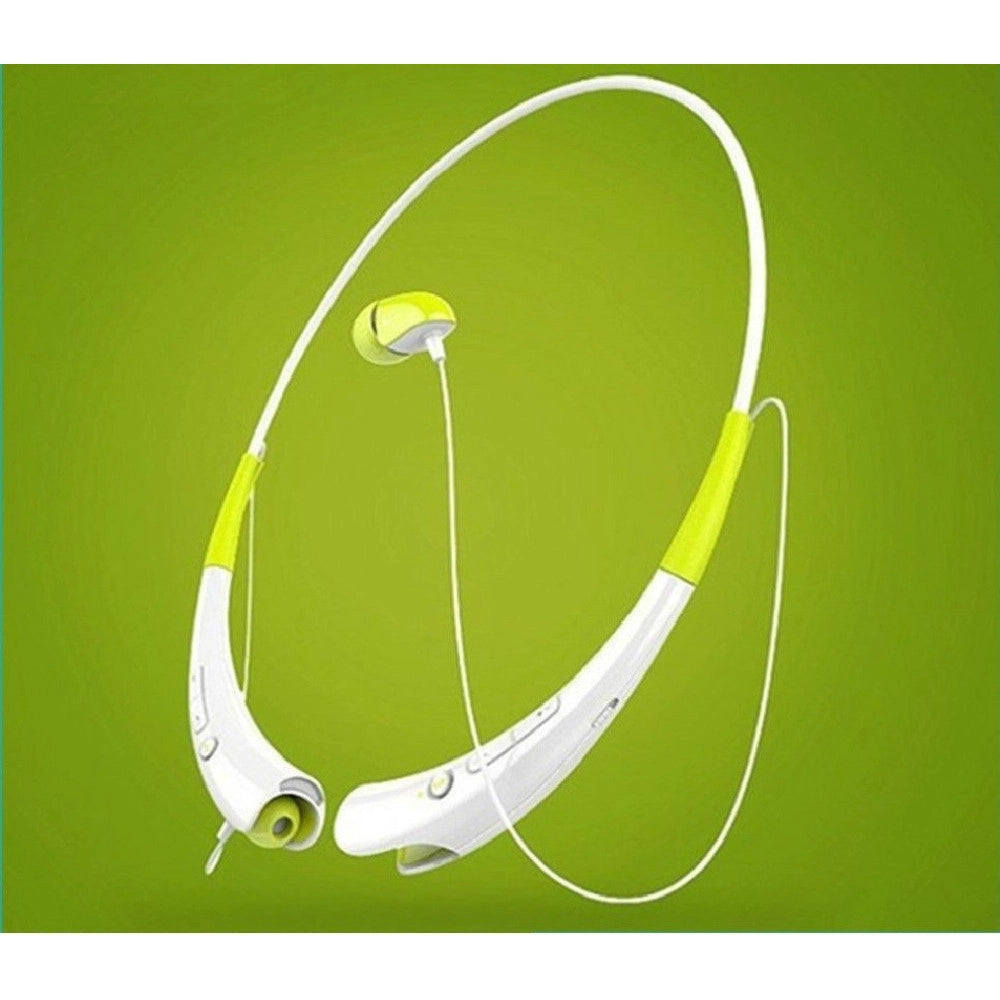 Trade Shop - Cuffie Stereo Audio Auricolari Microfono Bluetooth Smartphone Sport Fitness -