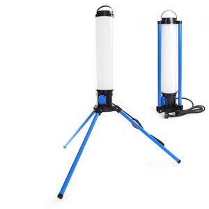 Lampada LED da lavoro con treppiede 100W Luce a 360° 10.000 lumen Faro da cantiere