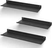Pannelli per parete 3-pack, pannello per parete metallico, pannello per bagno 30/35/40 cm, pannello per parete a sospensione con carrello a 12 kg, display per parete per soggiorno, cucina, camera da letto, ufficio