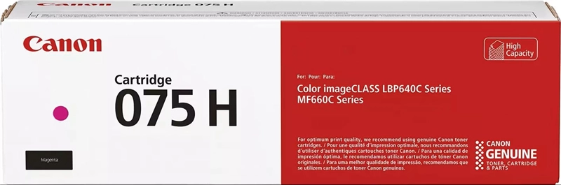 Canon 075 H cartuccia toner 1 pz Originale Magenta