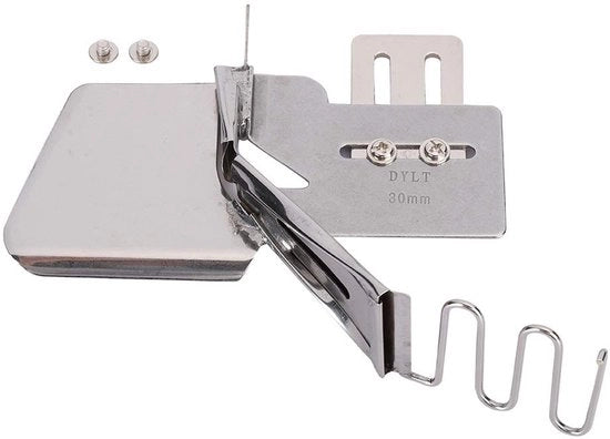 Accessori per la macchina da cucire - Piastra a sbavatura a 4 facce - In acciaio inossidabile - Duraturo - Per borse da moda