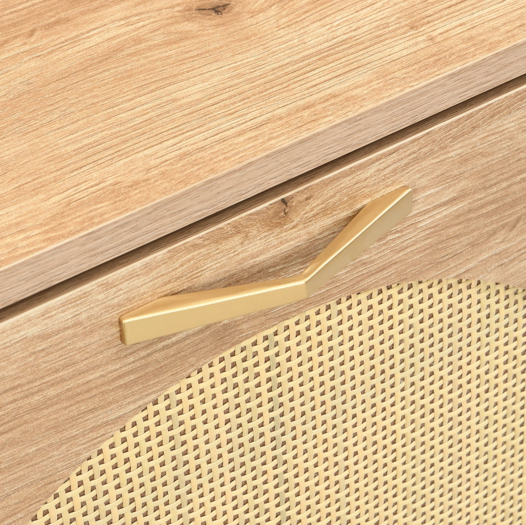 Scarpiera salvaspazio in MDF color legno 108;5 x 24 x 100 cm con struttura in metallo