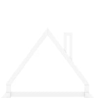 Letto Montessori a Forma di Casetta con Doghe in Legno, Letto per Cameretta per Bambini 4+ Anni, Senza Materasso, 90x200 cm, Bianco