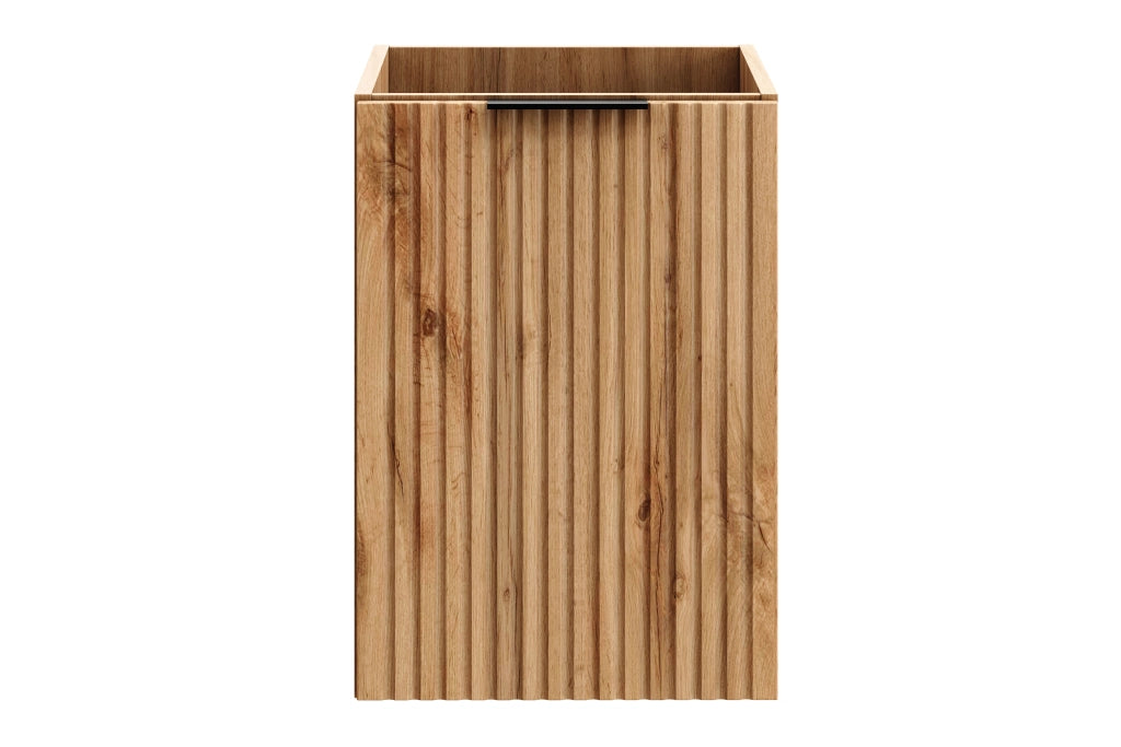Mobile sotto piano 40 cm con cesto portabiancheria Adel Oak 40 x 57 x 46 cm