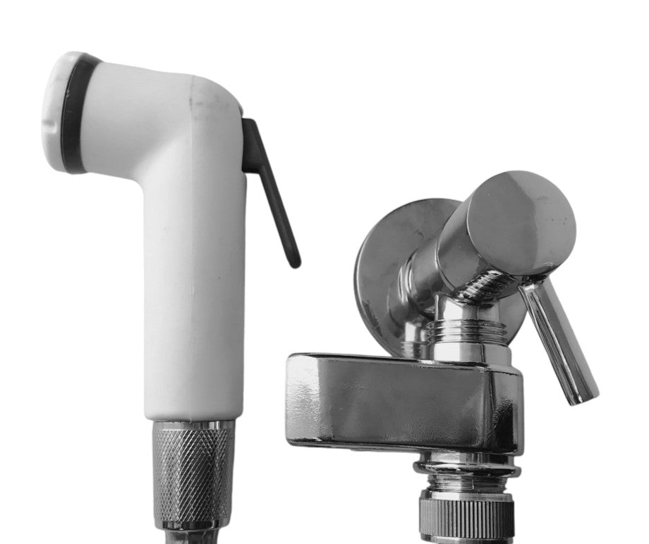 Kit doccetta per wc con supporto girevole