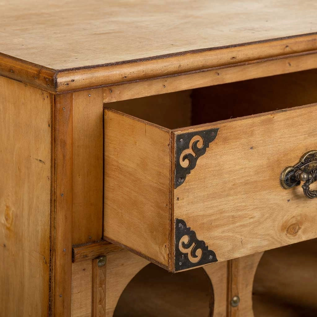 Mobile portabottiglie vino in legno marrone 63x31x69,5h