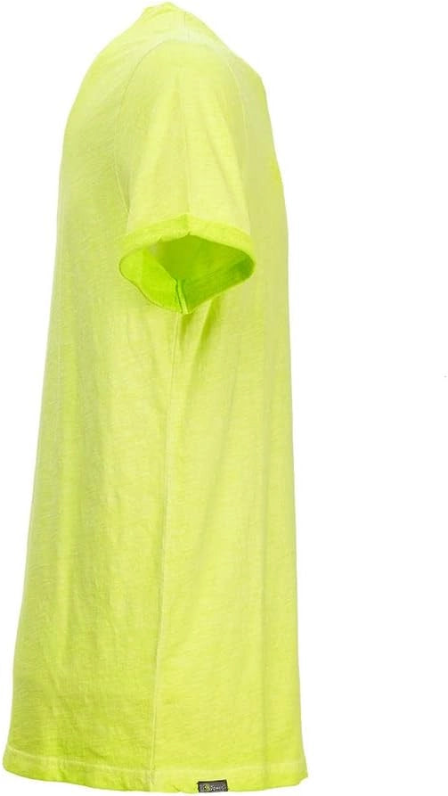 MAGLIA A GIROCOLLO 'FLUO' taglia L - yellow fluo  - UPOWER