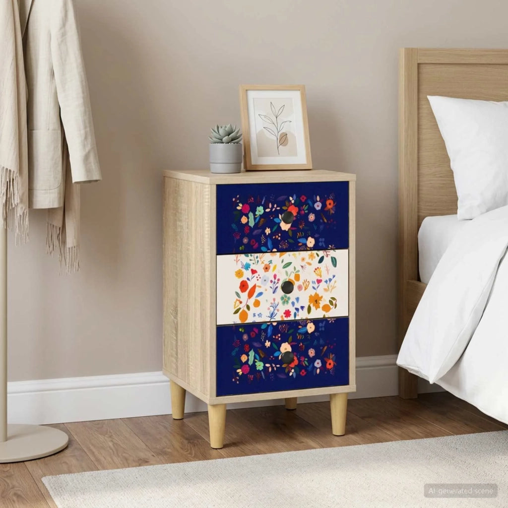 Armadio da Notte MAINZ Rovere Sonoma 36 x 33 x 60 cm 8007299