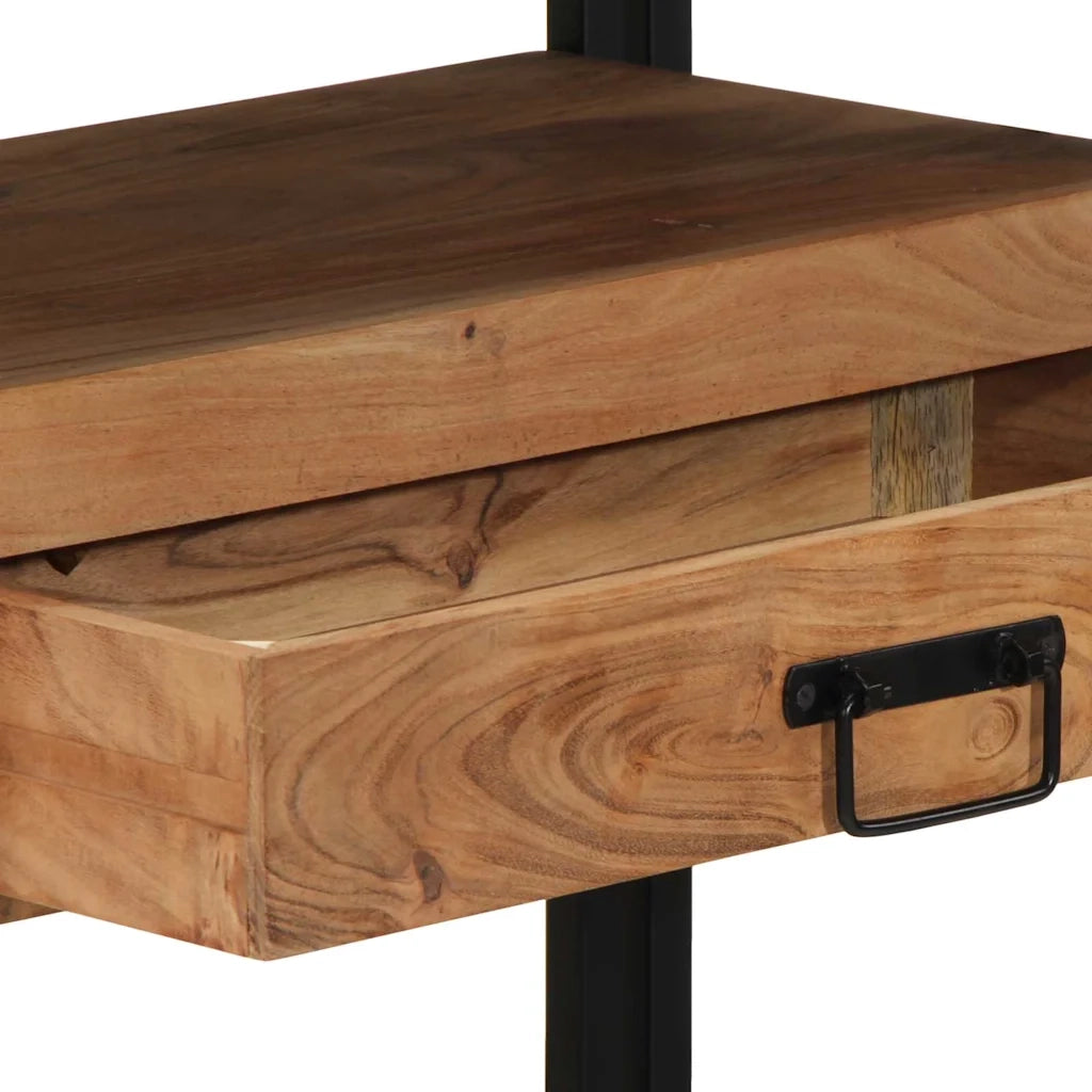 Tavolo consolle 120 x 33 x 75 cm Legno di Acacia Massello 4102740