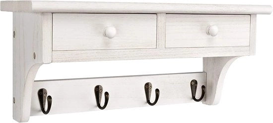 Supporto per giacche, appeso al muro - Supporto per giacche, appeso al muro - 43,2 x 15 x 17,5 centimetri