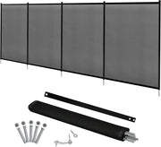 Recinzione di Protezione per Piscina, Barriera Protettiva, Cancelletto di Sicurezza per Piscina, 360 x 125 cm (3)