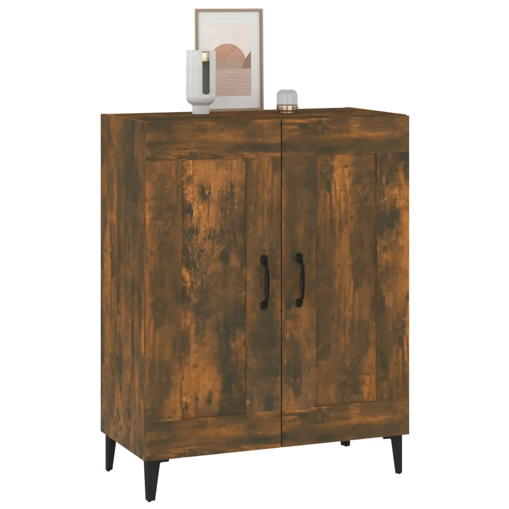 Credenza Rovere Fumo 69,5x34x90 cm in Legno Multistrato cod mxl 18616