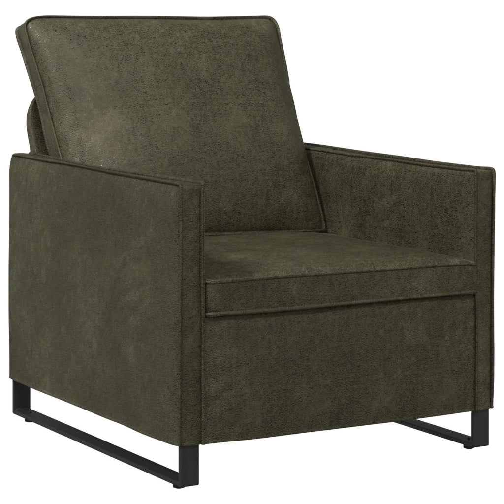Divano Singolo Verde militare 70 x 81 x 82 cm 42040990