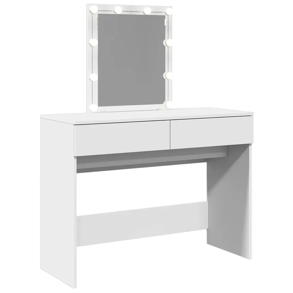 Toeletta con LED Bianco 100x40x130 cm