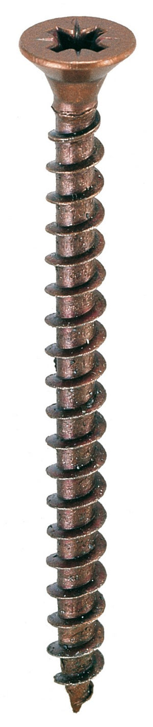 500pz viti a legno testa svasata piana bronzate 4 x30 cod:ferx.46359