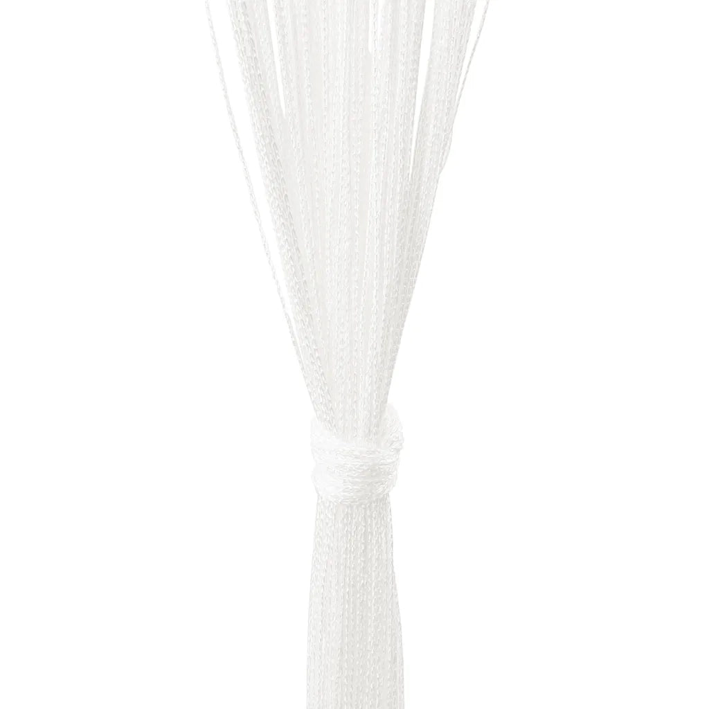 2 pz Tende a Fili 140x250 cm Bianche