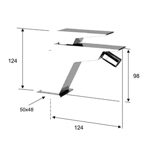 Rubinetto bidet con scarico - serie speed