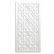 LANCERS - Pannello in PVC traforato - Parasole Colore: bianco, Misura: 73x148 cm