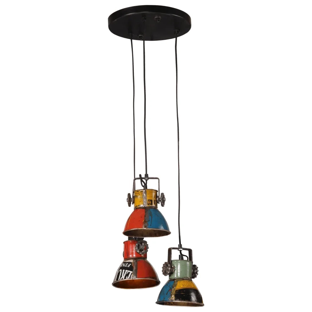 Lampada Pensile 25 W Multicolore 30x30x100 cm E27 CFW9167551