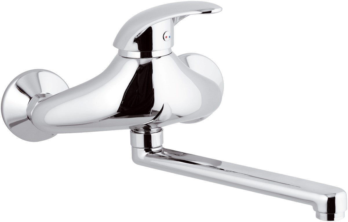 Rubinetto lavello a muro - serie ten