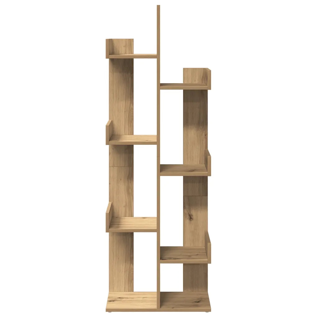 Libreria Rovere Artigianale 48x25,5x140 cm Legno Multistrato 856695