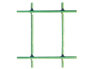 RETE ELETTROSALDATA ZINCATA PLASTIFICATA VERDE ROTOLO MT.25- maglia mm.100x50 filo ø mm.2,50 est. - cm.150h. - 1 rotolo T-REX