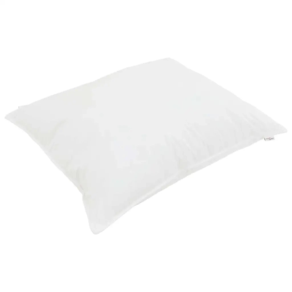 vidaXL Piumone con cuscino Bianco 140 x 200 cm Microfibra