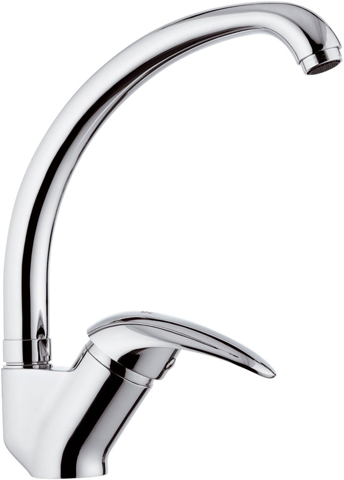 Rubinetto lavellocon bocca alta girevole, tipo lusso - serie ten