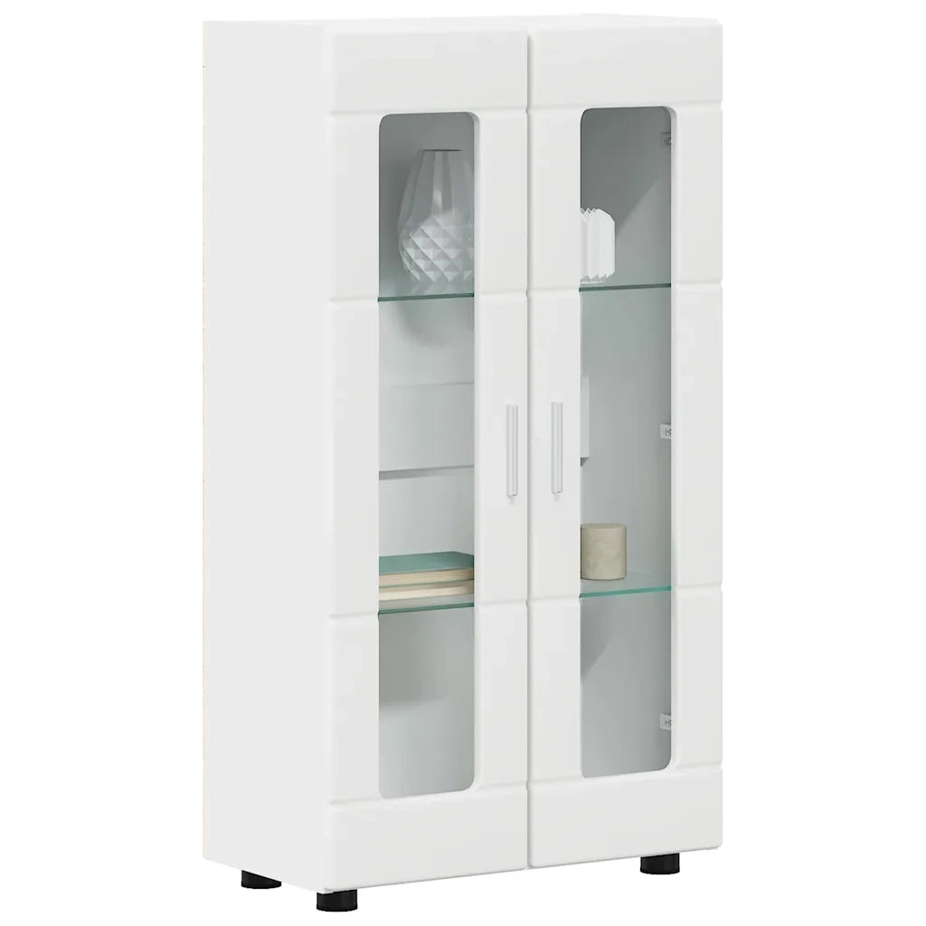 Credenza FLORIN Bianco 55,5 x 29 x 100 cm Legno multistrato