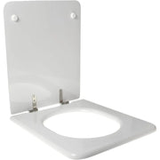 Copriwater dolomite ebla bianco cerniera rallentata soft close c