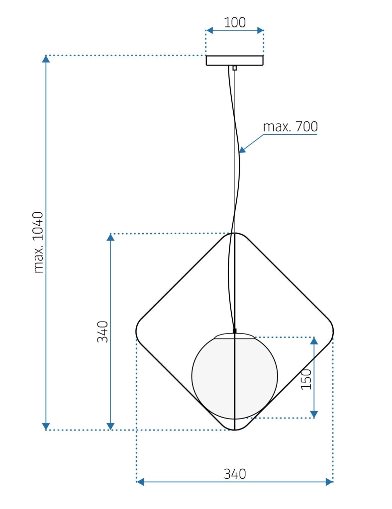 Lampada APP1018-1CP