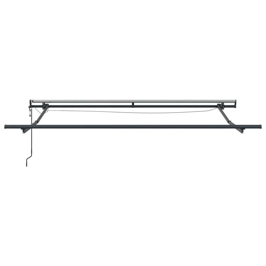 Tenda Retrattile Automatica con LED Bianca 350x250 cm
