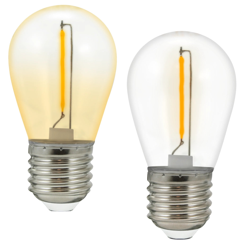 Polux 2 Lampadine LED Neon E27 36V 4000K PARTY girlanda