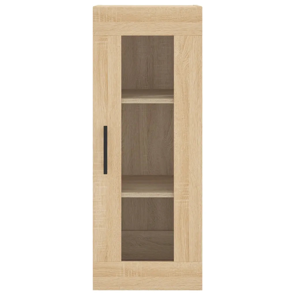 Credenza | Madia | Buffet da pranzo | Armadio da pranzo Rovere Sonoma 34,5x34x180 cm in Legno Multistrato