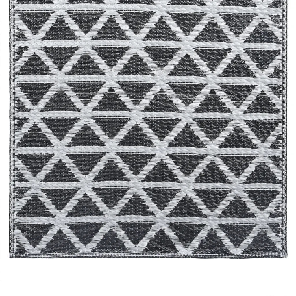 Tappeto da Esterni Nero 120x180 cm in PP cod mxl 71079