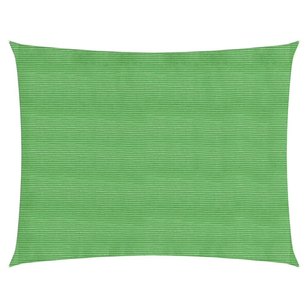 Vela ombreggiante 160 g/m² verde chiaro 2 x 3 m HDPE 02_0009367