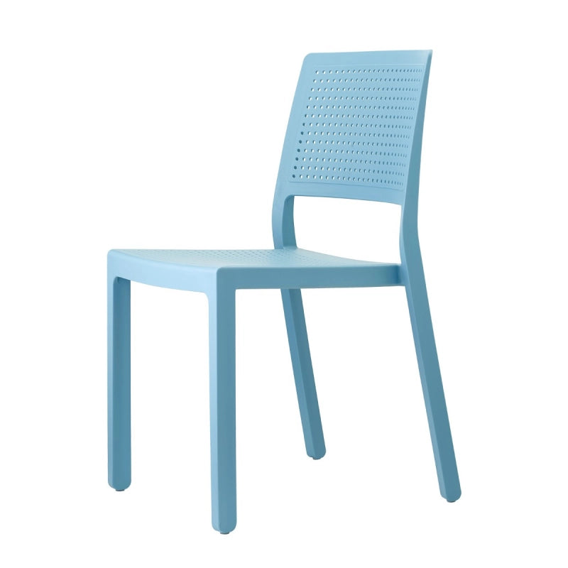 SET 6 SEDIE EMI TECNOPOLIMERO SCAB DESIGN - Azzurro 62