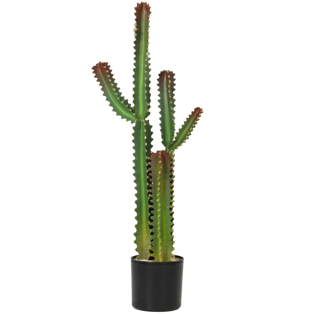Albero Cactus Artificiale in Vaso ¨C zephmum ¨C Verde 111 cm