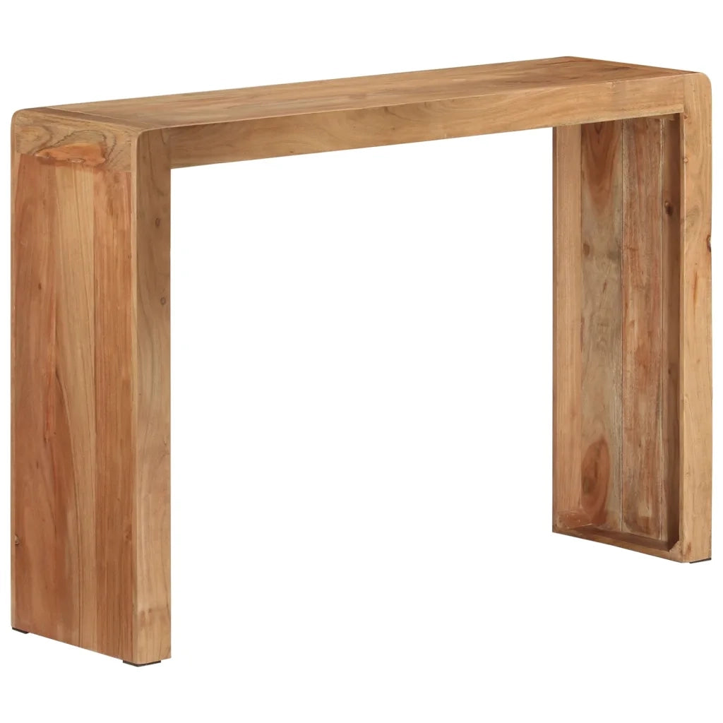 Tavolo Consolle 110x30x76 cm in Legno Massello di Acacia 351650