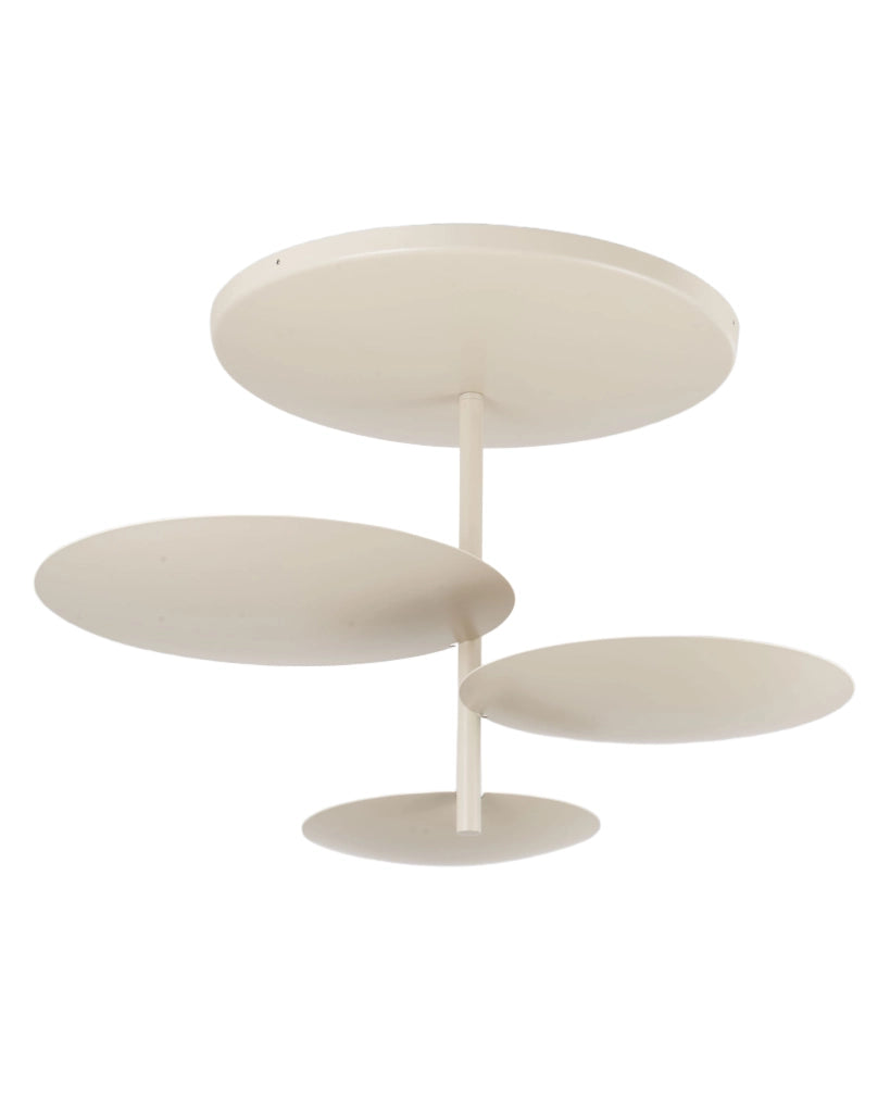 Plafoniera Simplon LED 3x15,5W Integrato 5180 lm 3000K Dimmerabile a taglio di fase, Struttura in metallo, IP20, Classe 1 - Sabbia