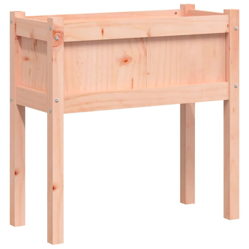 Aiuola rialzata/fioriera con gambe 70 x 31 x 70 cm abete Douglas massiccio marrone 02_0038874