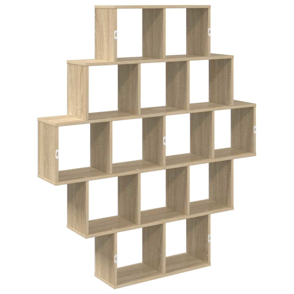 Scaffale da parete Rovere Sonoma 120 x 20 x 136 cm 8012158