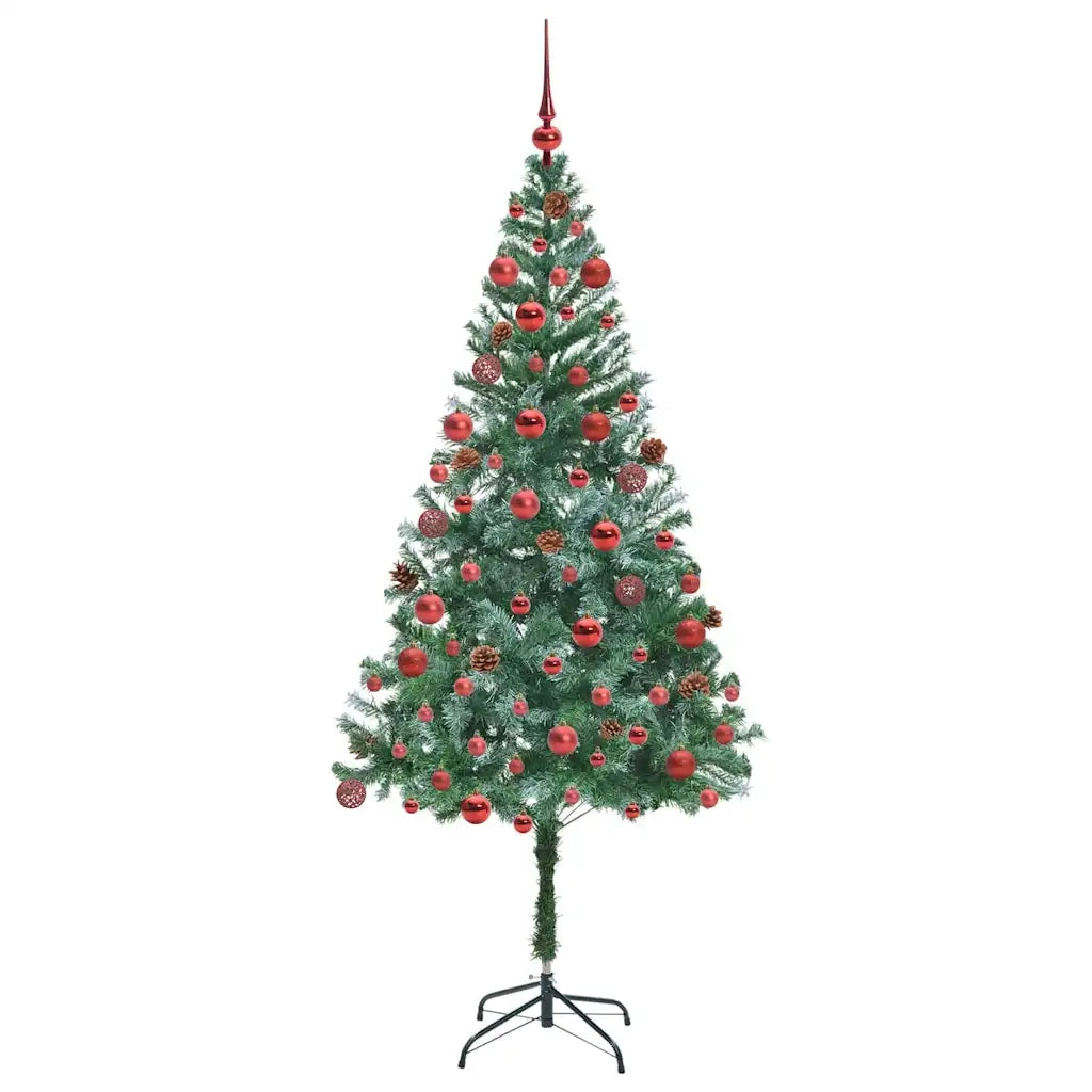 Albero di Natale artificiale Verde 180 cm PVC e Acciaio 3396714