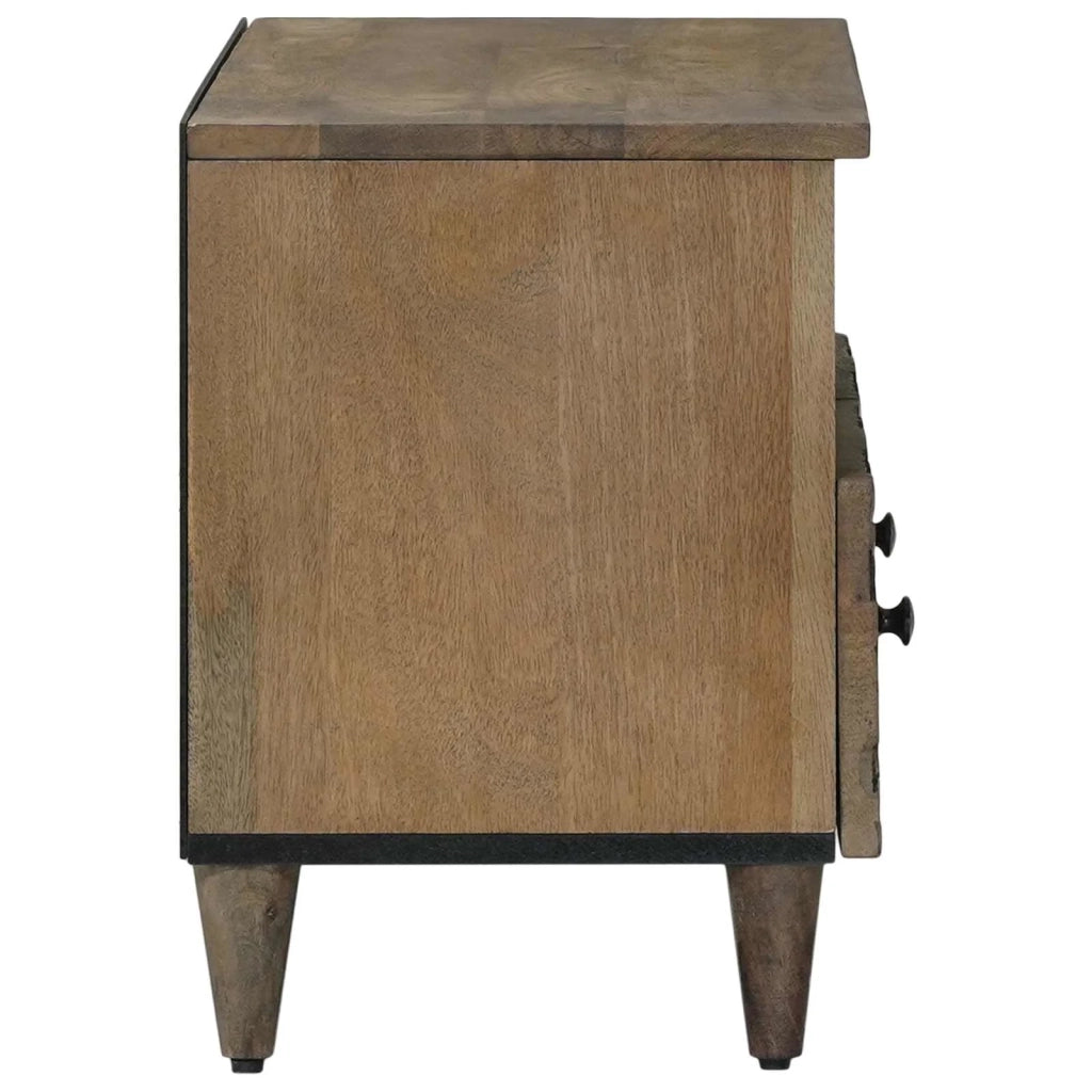 Mobile TV-Credenza per TV Marrone 70 x 33,5 x 46 cm Legno di mango massello 284663
