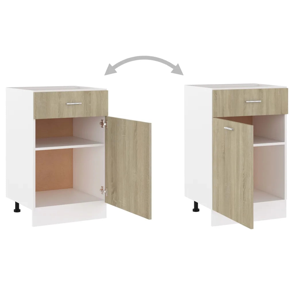 Armadio Inferiore Cassetto “Lyon” Rovere Sonoma 50x46x81,5 801223