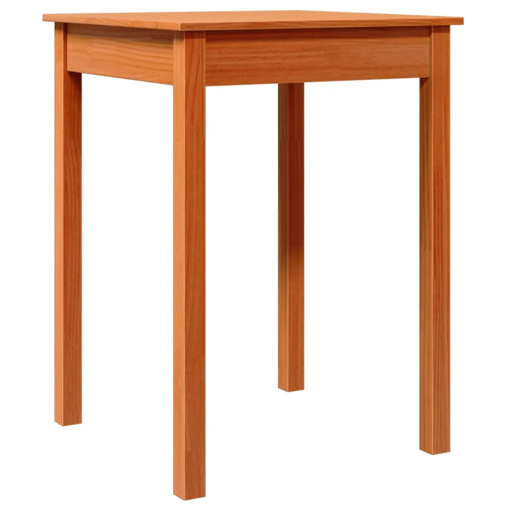 Tavolo da Pranzo Marrone Cera in Legno Massello di Pinocod mxl 87161