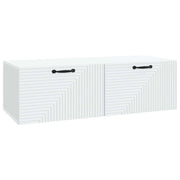 Mobile Porta TV da Muro Bianco 98 x 41 x 30 cm 898695