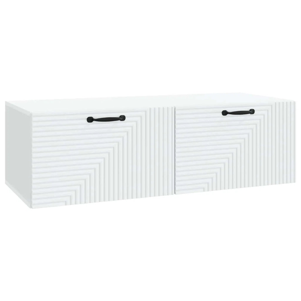 Mobile Porta TV da Muro Bianco 98 x 41 x 30 cm 898695