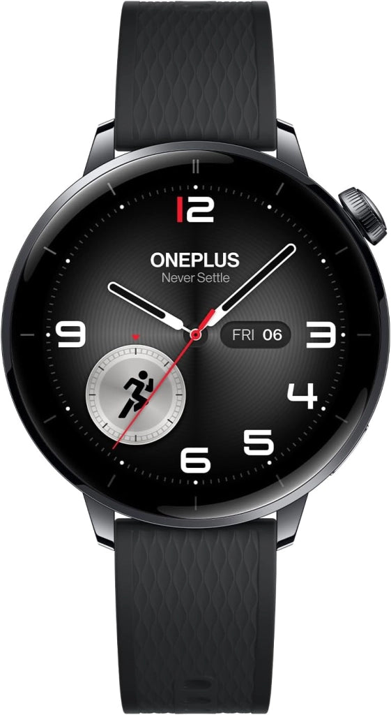 Orologio Smart Watch 3, Cinturino 22 mm, Display LTPO 1,5", Ricarica Rapida, Autonomia 120 ore, 100 Modalità Sport, Monitoraggio GPS a doppia frequenza, Controllo Salute 60 Secondi, Titanio